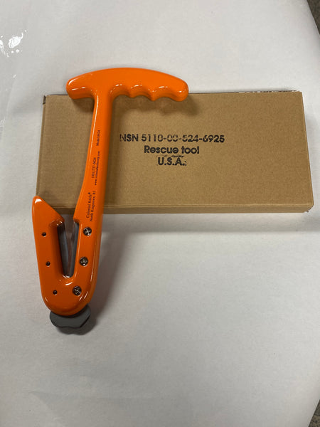 5110-00-524-6924 Dzus Tool J-knife Rescue Tool, U.S. Army 12490434 USAF  53C7127 – Colonial Outdoor Gear