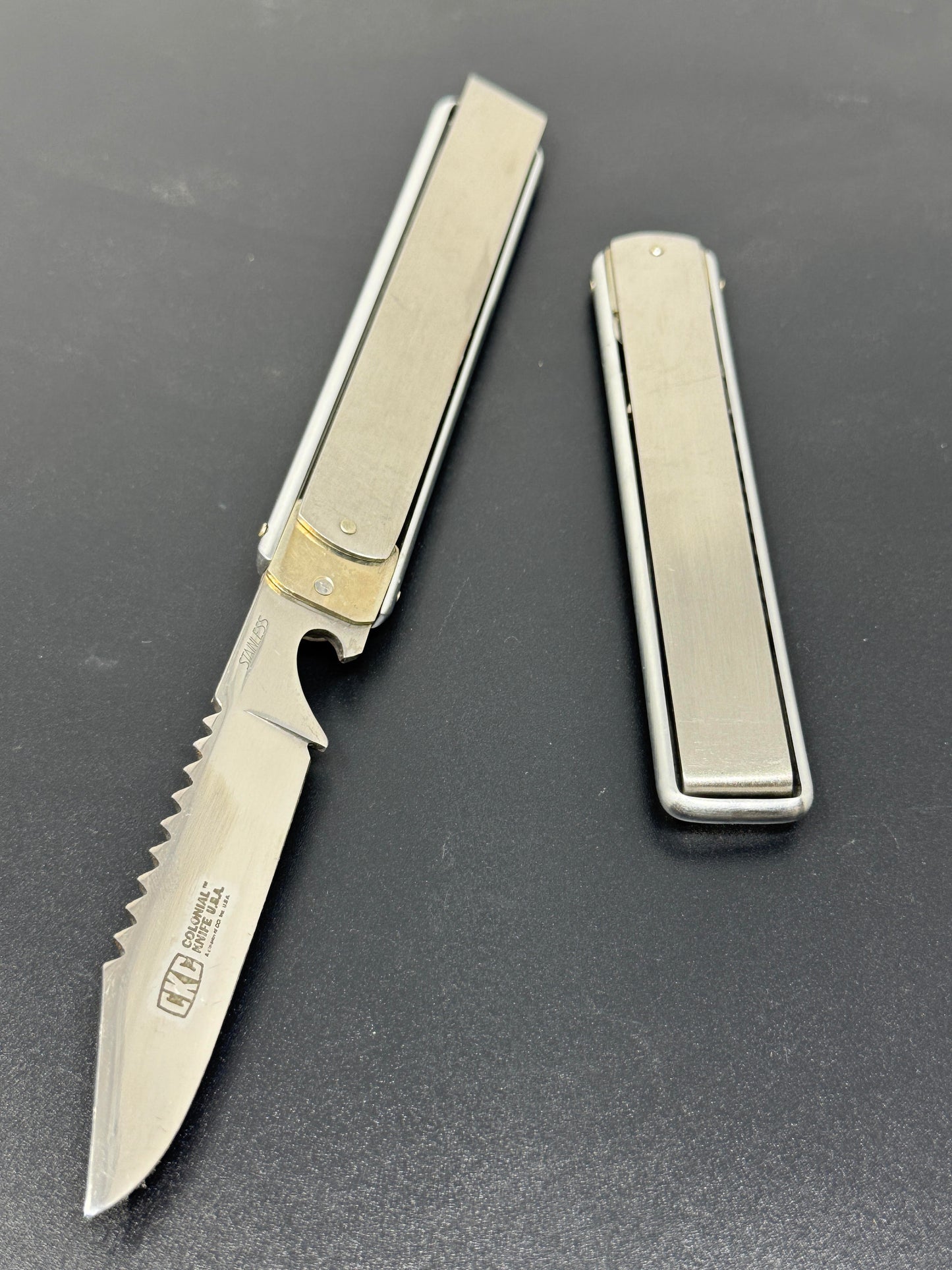 Antique Colonial "Yankee-Trifold" 1960s USA Made Condition-New