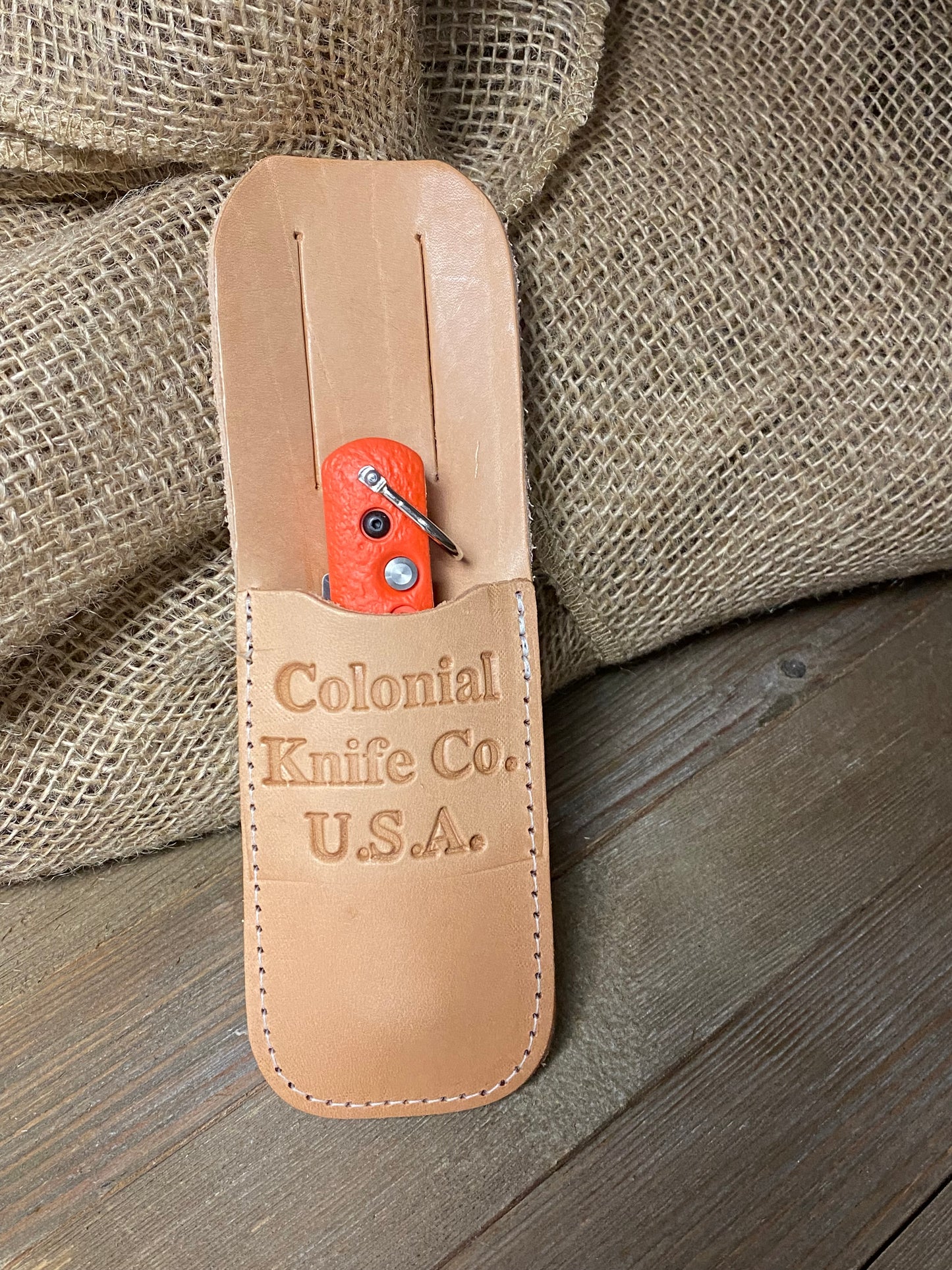 Leather and Nylon Sheaths for Sporting Knives