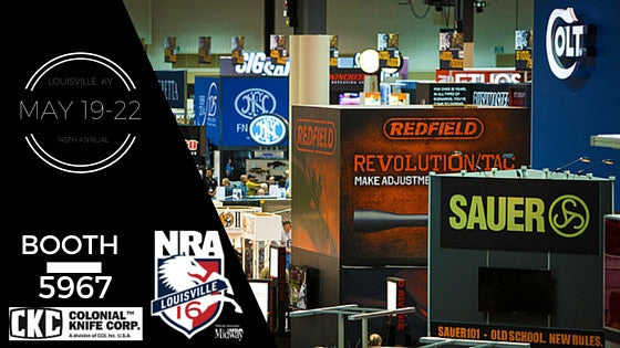 Visit Colonial Knife at Booth 5967 at the NRA Annual Meeting!