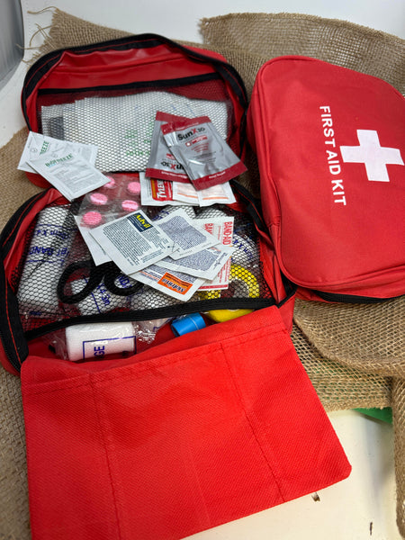 First Aid kit aslo shown on this page Survival Kit