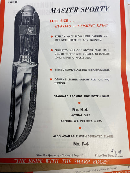 Vintage Knives 1926 to 1999 lost inventory found these are NEW made in U.S.A. limited supply