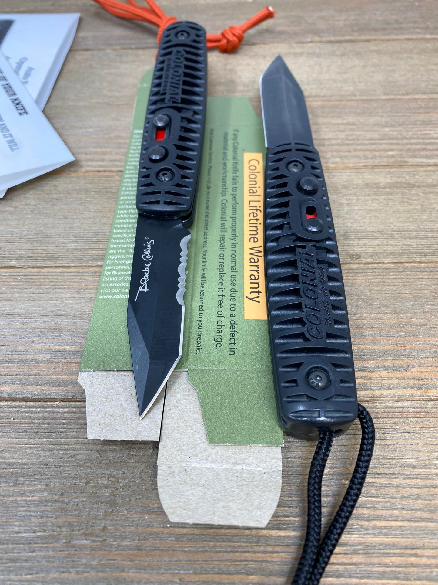 " Blackie Collins  "Last Call" Ranger Series with Tanto Blade, 20% Off, was $189.99 now $151.99"