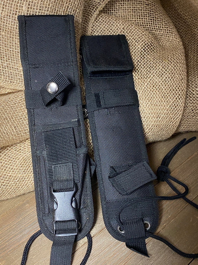 Sheaths general purpose both leather and ballistic nylon for both fixed ...