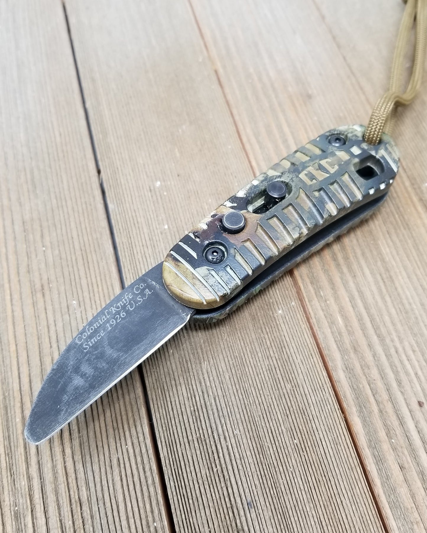 Rescue Knife  ECD Pocket Knife-Oxygen Tank Key Made in USA
