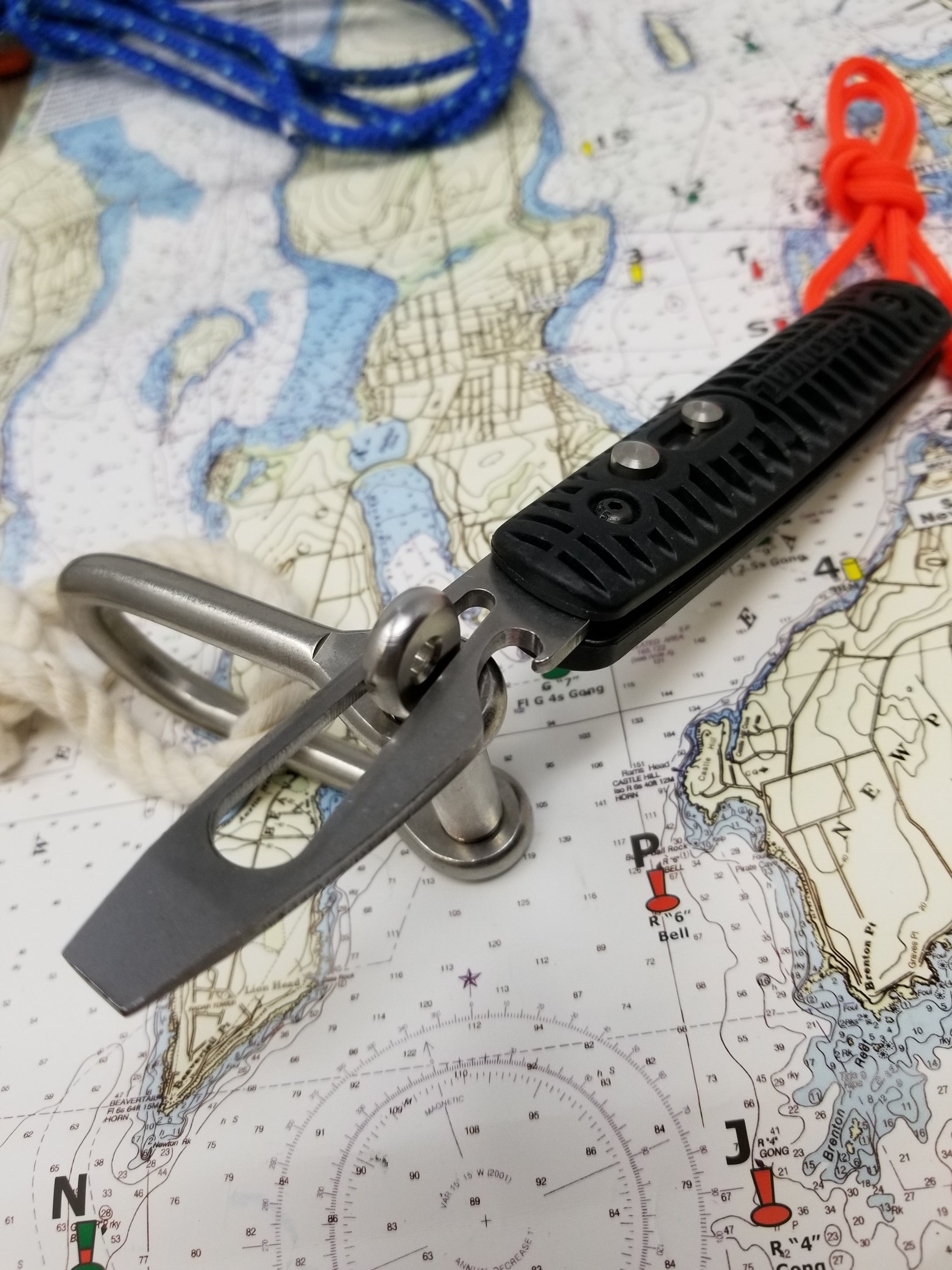 Model 420 Shackle Key- Multi-Tool, Made in U.S.A. Cap-lifter, Turnbuck ...